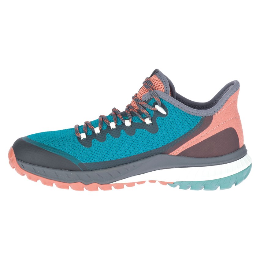 Chaussures Randonnée Merrell Bravada Waterproof Turquoise Femme | B.Z.JGDD